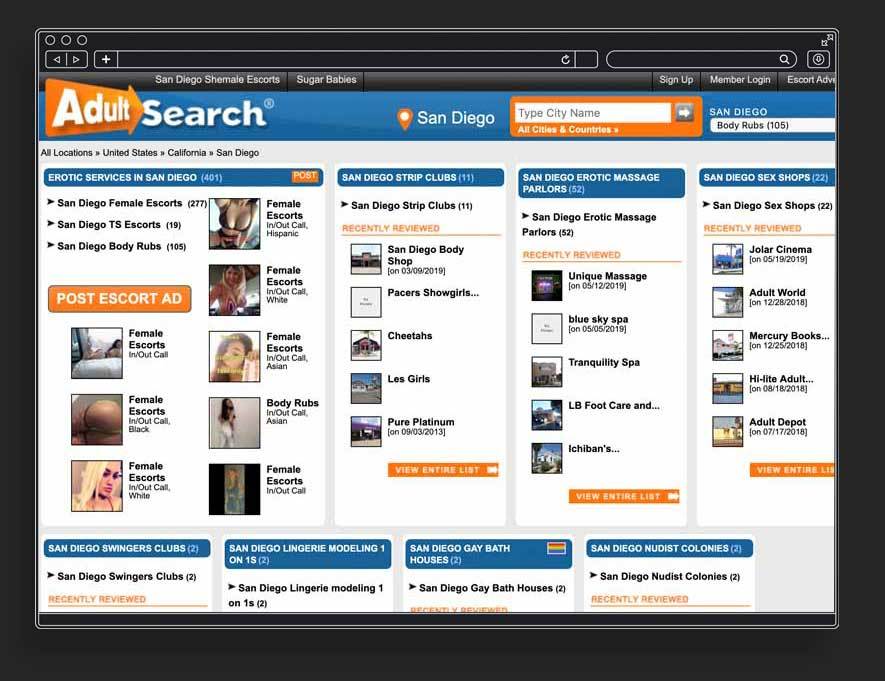 Adult Search Site